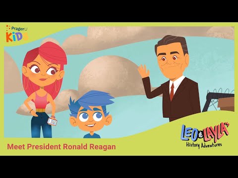 Leo & Layla's History Adventures with President Ronald Reagan