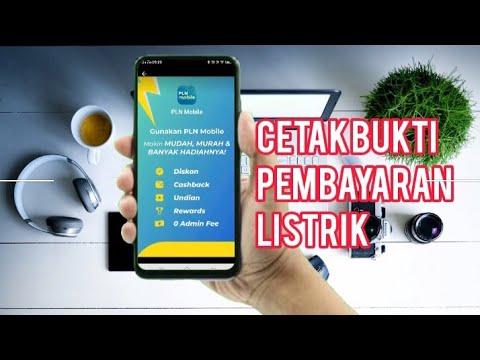 Cetak bukti pembayaran listrik online