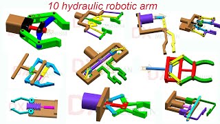 10 hydraulic arm the principle of design mechanical mechanism