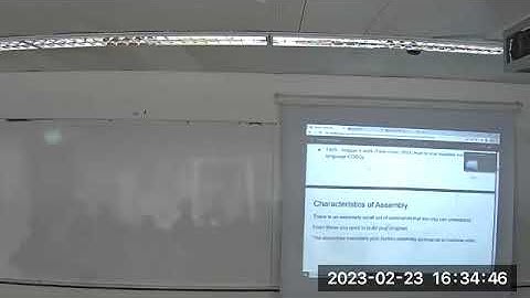 Computer Architecture - Lecture One: MIPS Assembly