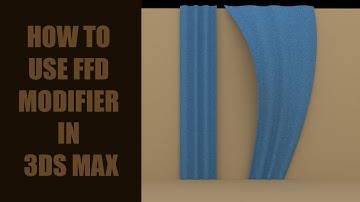 How to use FFD Modifier in 3ds Max #vray #3dsmax #learning #rendering #learn