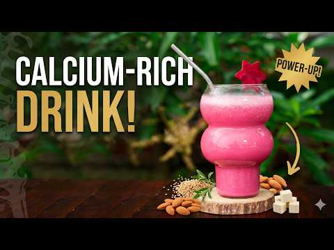 Calcium-rich drink | Calcium Rich Drink | Manthena's Kitchen ASMR