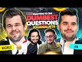 GOTHAM CHESS and SAMAY RAINA React to DUMBEST Press Questions | Magnus vs Ian