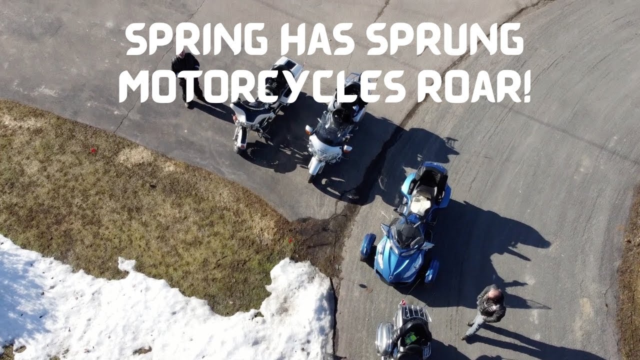 Spring has sprung Motorcycles roar! HD 1080p - YouTube