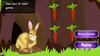 Rabbit Escape from Cage Escape Game Video Walk-through | Escape Game Walkthrough screenshot 4