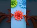 Easy Winter Wonderland Snowflake Craft ❄️☃️ #Shorts