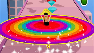 Ballerina 3D - GamePlay Walkthrough All Levels in Ballerina 3D - Lazy Girl VS Crazy Skirt - Part 3