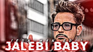 Jalebi Baby Ft. Iron Man Edit | Iron Man Edit | Tony Stark Edit|| #rdj #ironman #hetu