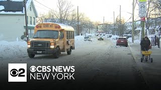 NYC public school students return to in-person classes after blizzard