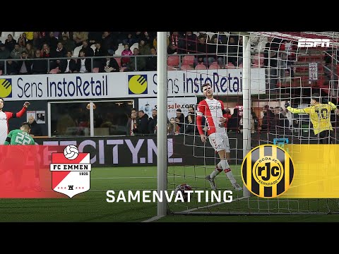 Emmen Roda Goals And Highlights