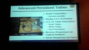 DEFCON 2012 - Hacking Smart Meters - Part 4 of 5