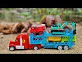 Mobil Mobilan - Truk panjang, Robocar poli, Concrete truck, Damkar, Excavator, Damkar, Dump Truck