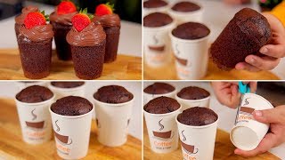 طريقة عمل كب كيك( cup cake )♥🍮