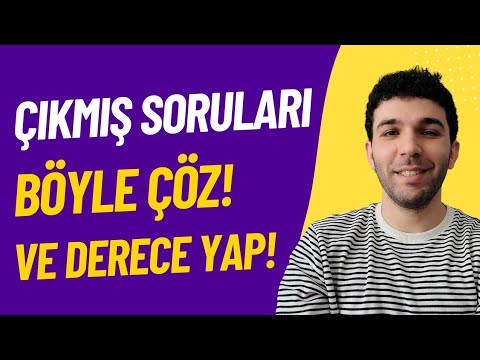 KPSS 2024 ÇIKMIŞ SORULAR NE ZAMAN VE NASIL ÇÖZÜLMELİ???