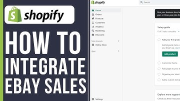 How to Integrate Ebay Sales to Shopify Store (2025)