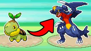 Pokemon Platinum, But I Replaced Every Pokemon With Garchomp