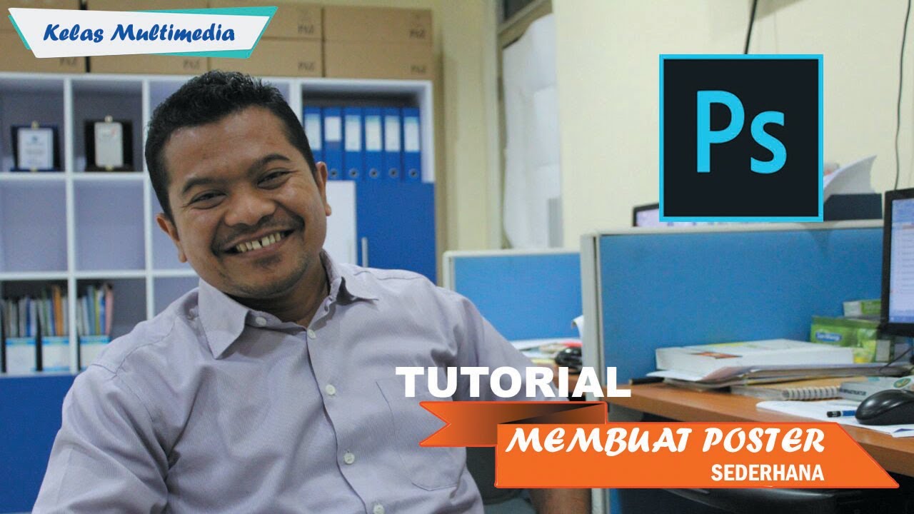 TUTORIAL MEMBUAT POSTER  SEDERHANA BAGI PEMULA YouTube