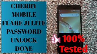 Cherry Mobile Flare J1 Lite | Password Unlock Done | 👍 100% Tested