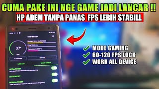 DEMI APA LANCAR BANGET !!  GAME BOOSTER 4X FASTER PRO - CARA ATASI LAG SAAT MAIN GAME 100% WORK screenshot 1