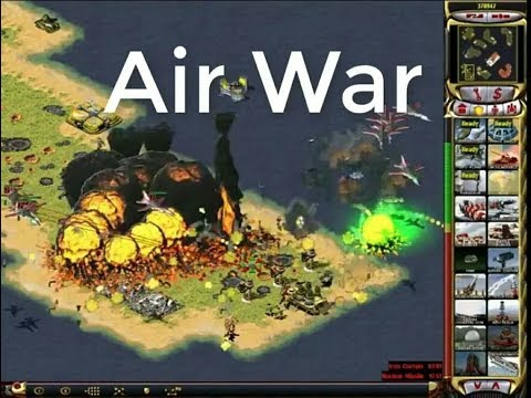Red alert 2 - Air warfare on the sea map - YouTube