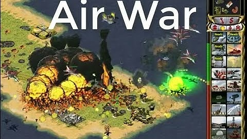 Red alert 2 - Air warfare on the sea map