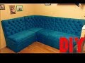 Диван угловой/часть 2/Sofa corner/Chesterfield/DIY