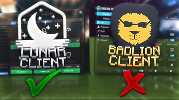 Lunar Client or Badlion Client?