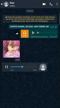 Cantik Doang Ga mau jadi Cewe Gua  || Story Wa