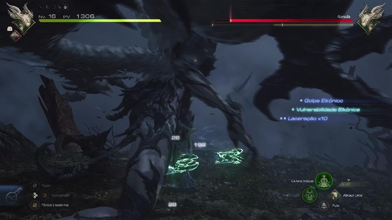 FINAL FANTASY XVI_Garuda boss fight