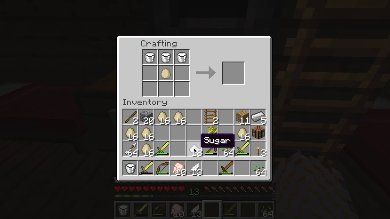 How to make a cake in Minecraft - YouTube