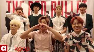 Exclusive interview with BTS for '2015 BTS LIVE TRILOGY IN USA Episode II. The Red Bullet' tour!