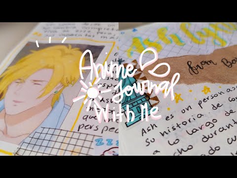 🐟 Anime journal with me #1 /Ash lynx 🍌