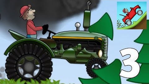 Hill Climb Racing - Gameplay Walkthrough Part 3 - Tractor (iOS, Android)