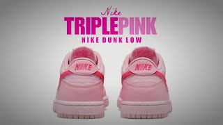 TRIPLE PINK 2022 Nike Dunk Low DETAILED LOOK + PRICE