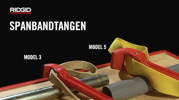 RIDGID Spanbandtangen