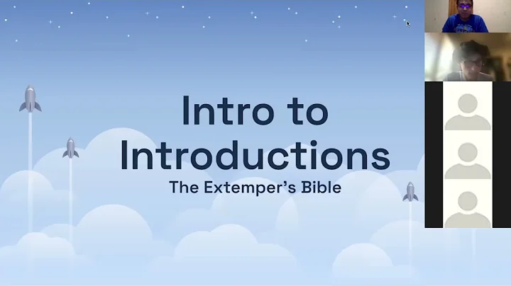 Intro to Introductions