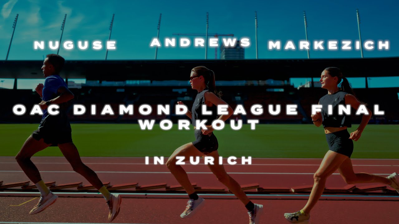 ЯРЕД НУГУСЕ, ДЖОЗЕТТ ЭНДРЮС и ОЛИВИЯ МАРКЕЗИЧ завершают финальную тренировку на ZURICH DL TRACK