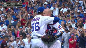 ARI@CHC: Rondon induces a lineout to earn the save