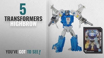 Top 10 Transformers Highbrow [2018]: Transformers Generations Titans Return Titan Master Xort and