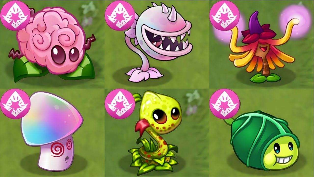 All MAGIC & PREMIUM Plants Max Level Vs PvZ 2 Zombies – Who Wins?