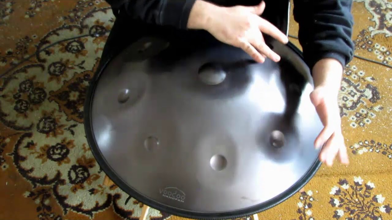 VoodooPan Handpan Demo Cis Aeolian 432 Hz