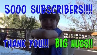 5000 Subscribers!!! THANK YOU!!!