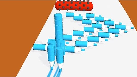 Crayon Rush 3D - All Levels Gameplay Android, iOS