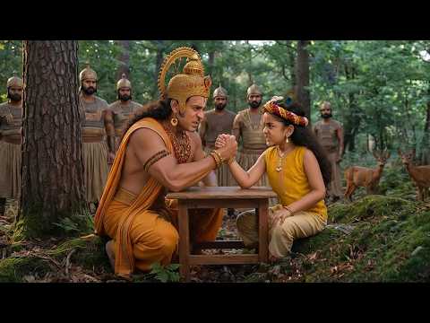 हनुमान जी और बाल कृष्ण की जबरदस्त भिड़ंत ! किसने मानी हार ? | यशोमती मैया के नंदलाला #krishna