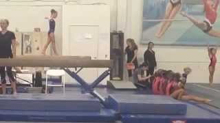 Teryn Heningers Gymastics Meet Sept 30-2012