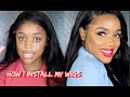 HOW I INSTALL MY WIGS (VERY DETAILED) | Ellarie