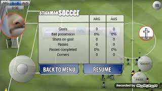 Stickman Soccer (classic) gameplay screenshot 4