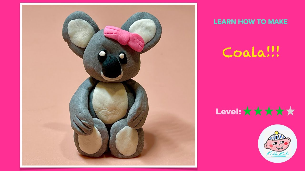 Koala Bear | How to Make with Play Doh