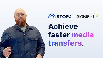 Better video collaboration with faster multi-gigabit transfers with Signiant and Storj