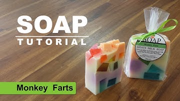 Monkey Farts Melt and Pour Soap Tutorial